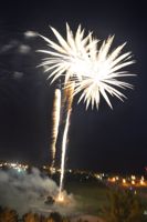 July 4 Fireworks next to Brainerd High School